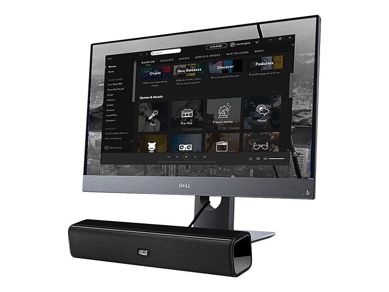 Adesso Xtream S5 - Sound bar - for PC - USB - 10 Watt - Image 2