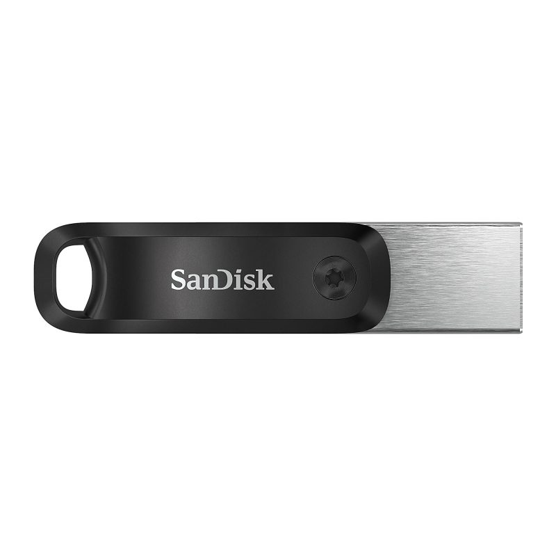 SanDisk® iXpand™ USB 3.0 Flash Drive Go, 256GB, Black/Silver - Image 3