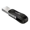 SanDisk® iXpand™ USB 3.0 Flash Drive Go, 256GB, Black/Silver - Image 4