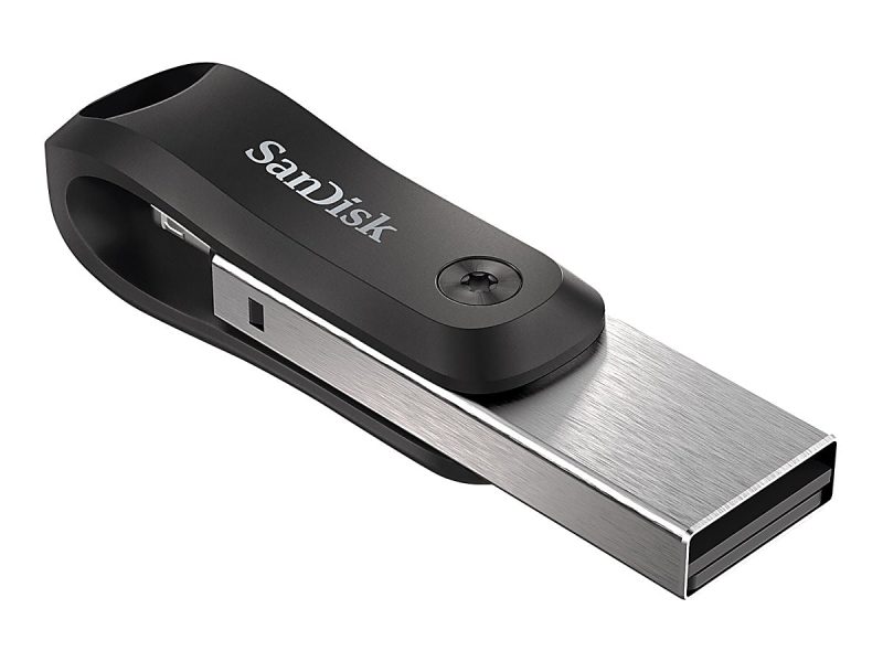 SanDisk® iXpand™ USB 3.0 Flash Drive Go, 256GB, Black/Silver - Image 10