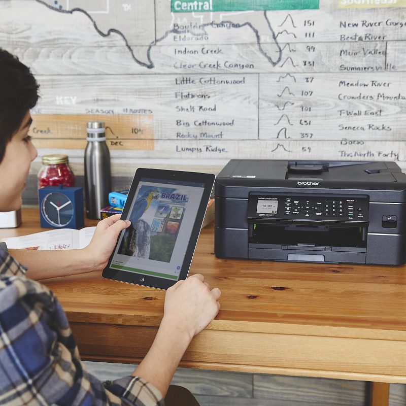 Brother® MFC-J1010DW Wireless Inkjet All-in-One Color Printer With Refresh EZ Print Eligibility - Image 5