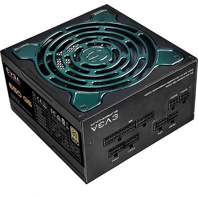 EVGA SuperNOVA 650 G5 Power Supply - Internal - 120 V AC, 230 V AC Input - 650 W - 1 +12V Rails - 1 Fan(s) - ATI CrossFire Supported - NVIDIA SLI Supported - 91% Efficiency - Image 4