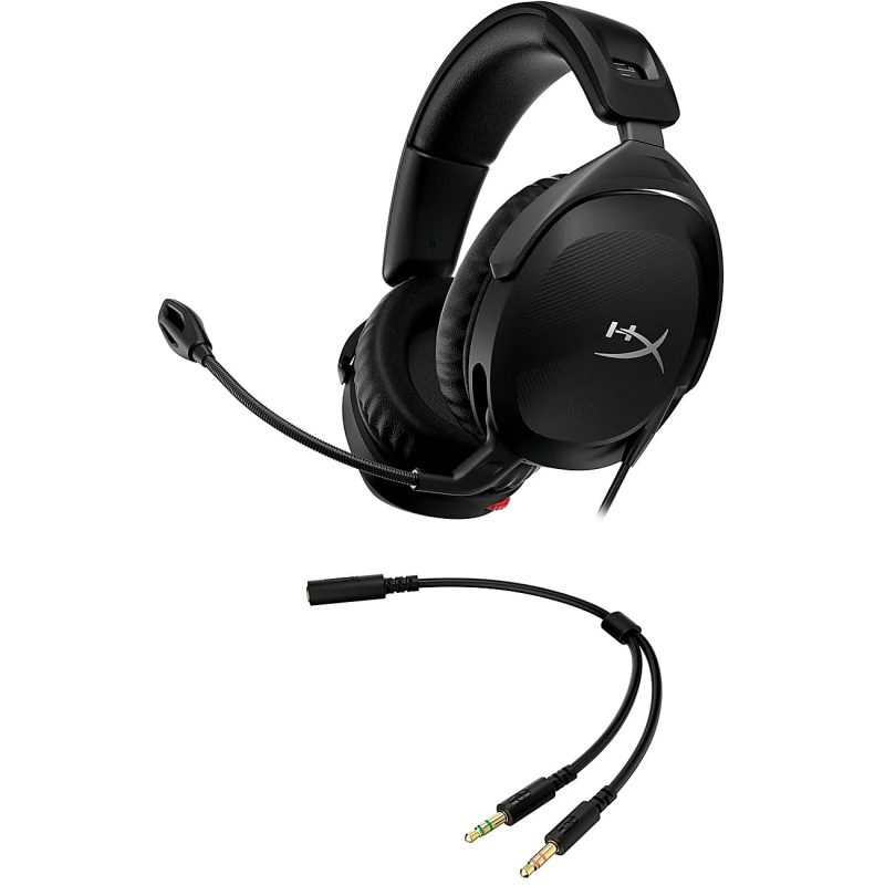 HyperX Cloud Stinger 2 Wired Gaming Headset, Black, 519T1AA - Image 8