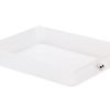 Realspace® 10-Drawer Mobile Cart, 35-13/16”H x 12-5/8”W x 14-3/8”D, White/Chrome - Image 4