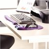 Fellowes® Gel Crystals Mouse Pad With Wrist Rest, 1"H x 7.94"W x 9.25"D, Purple - Image 4