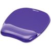 Fellowes® Gel Crystals Mouse Pad With Wrist Rest, 1"H x 7.94"W x 9.25"D, Purple - Image 7