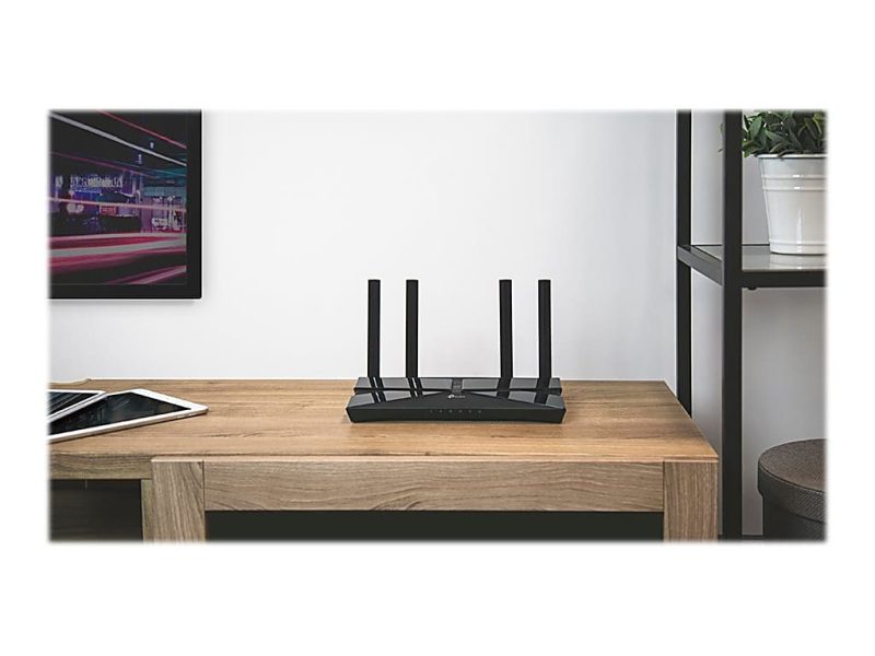 TP-LINK® Archer AX3000 4-Stream Gigabit Wi-Fi 6 Router, Black - Image 5