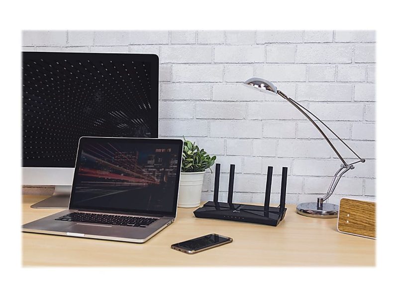 TP-LINK® Archer AX3000 4-Stream Gigabit Wi-Fi 6 Router, Black - Image 6