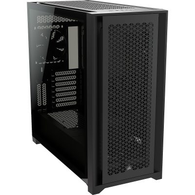 Corsair 5000D Airflow Computer Case - Mid-tower - Black - Tempered Glass - 0