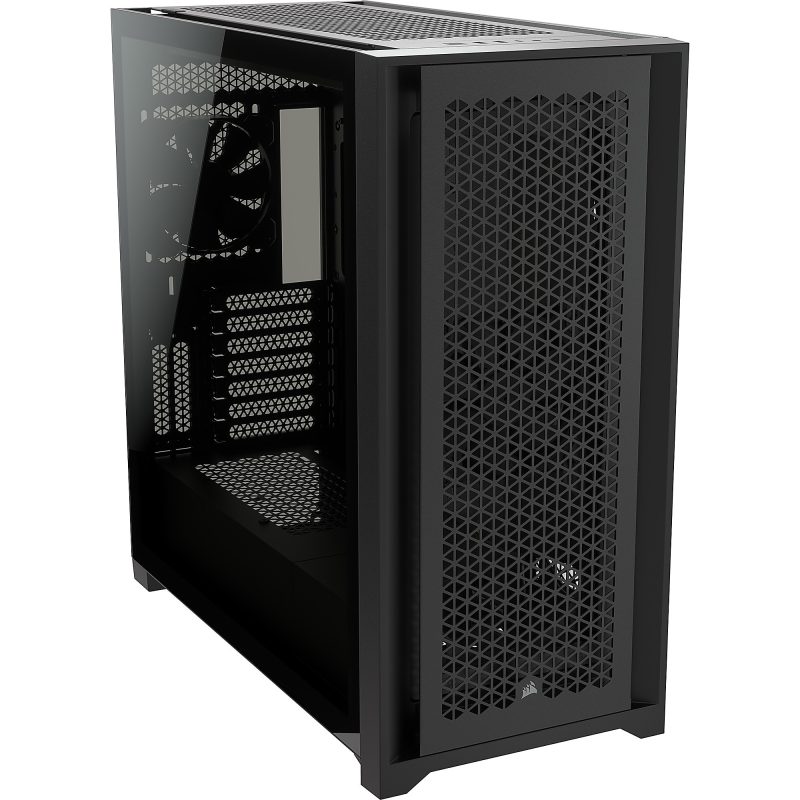 Corsair 5000D Airflow Computer Case - Mid-tower - Black - Tempered Glass - 0