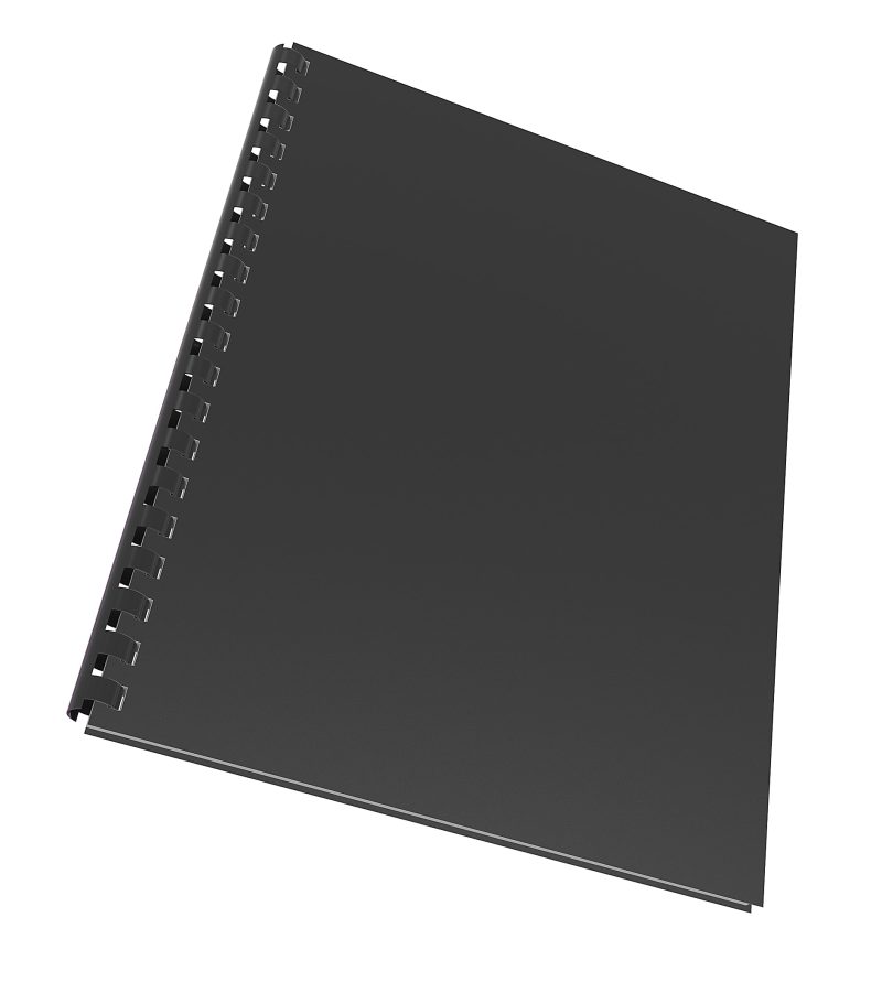 Office Depot® Brand Binding Backs, 8 3/4" x 11 1/4", Black, Pack Of 25 - Image 2