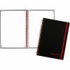 Black n' Red™ Poly Notebook/Journal, 8 1/4" x 5 7/8", Black/Red, 70 Pages (35 Sheets), (C67009) - Image 4