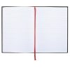 Black n' Red™ Notebook/Journal, 11 3/4" x 8 1/4", 192 Pages (96 Sheets), Black/Red, (D66174) - Image 2
