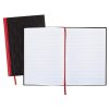 Black n' Red™ Notebook/Journal, 11 3/4" x 8 1/4", 192 Pages (96 Sheets), Black/Red, (D66174) - Image 4