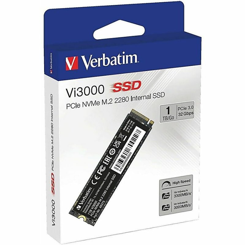 1TB Vi3000 PCIe NVMe M.2 2280 Internal SSD - Desktop PC, Notebook Device Supported - 750 TB TBW - 3300 MB/s Maximum Read Transfer Rate - 2 Year Warranty - Image 6