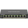 Netgear 8-Port Gigabit Ethernet PoE+ Smart Managed Plus Switch - 8 Ports - Manageable - 2 Layer Supported - 62 W PoE Budget - Twisted Pair - PoE Ports - Wall Mountable, Desktop, Rack-mountable - 5 Year Limited Warranty