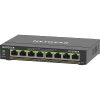 Netgear 8-Port Gigabit Ethernet PoE+ Smart Managed Plus Switch - 8 Ports - Manageable - 2 Layer Supported - 62 W PoE Budget - Twisted Pair - PoE Ports - Wall Mountable, Desktop, Rack-mountable - 5 Year Limited Warranty - Image 2