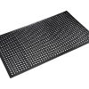 Crown SafeWalk-Light Antifatigue Drainage Mat, 36" x 60", Black - Image 2