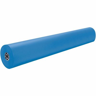 Pacon® Rainbow Duo-Finish Kraft Paper Roll, 36" x 1000', Brite Green - Brite Blue