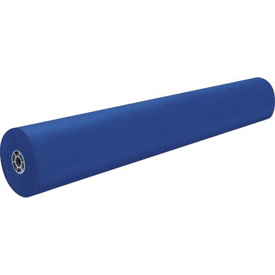 Pacon® Rainbow Duo-Finish Kraft Paper Roll, 36" x 1000', Brite Green - Dark Blue