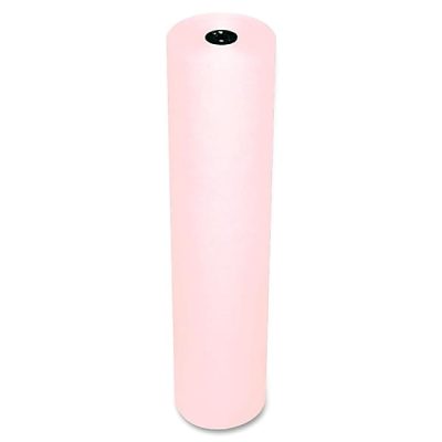 Pacon® Rainbow Duo-Finish Kraft Paper Roll, 36" x 1000', Brite Green - Pink