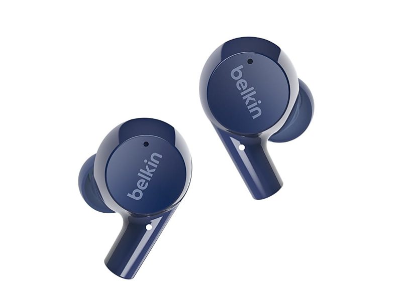 Belkin SoundForm Rise - True wireless earphones with mic - in-ear - Bluetooth - blue