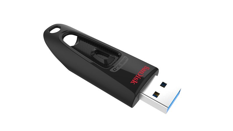 SanDisk Ultra® USB 3.0 Flash Drive, 256GB, Black - Image 6