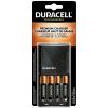 Duracell Rechargeable Ion Speed 4000 Battery Charger, Includes 2 AA and 2 AAA Rechargeable Batteries