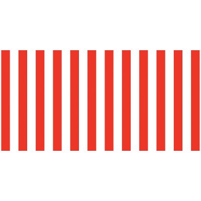 Pacon® Fadeless Bulletin Board Art Paper, Tan, 48" x 50' - Red/White Stripes
