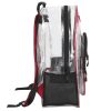 Trailmaker Clear Backpack, Red - Image 5