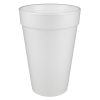 Dart® Insulated Foam Drinking Cups, White, 16 Oz, Box Of 1,000 Cups