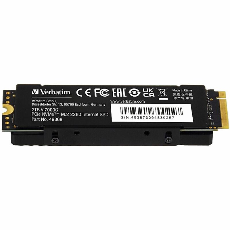 2TB Vi7000 PCIe NVMe M.2 2280 Internal SSD - Notebook, Desktop PC, Motherboard Device Supported - 700 TB TBW - 7400 MB/s Maximum Read Transfer Rate - 2 Year Warranty - Image 2