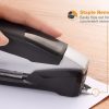 Bostitch® InPower™ Premium Spring-Powered Desktop Stapler, 28 Sheets Capacity, Black/Silver - Image 4