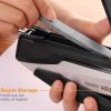 Bostitch® InPower™ Premium Spring-Powered Desktop Stapler, 28 Sheets Capacity, Black/Silver - Image 5