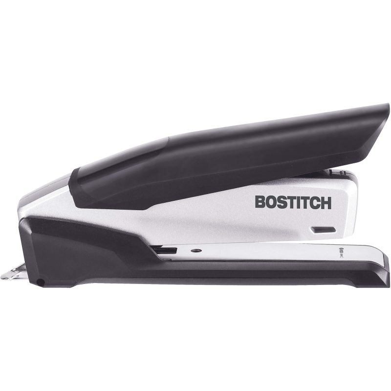Bostitch® InPower™ Premium Spring-Powered Desktop Stapler, 28 Sheets Capacity, Black/Silver - Image 9