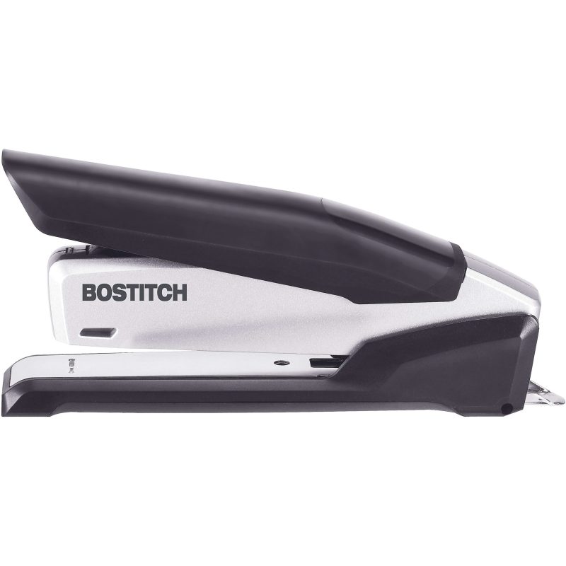 Bostitch® InPower™ Premium Spring-Powered Desktop Stapler, 28 Sheets Capacity, Black/Silver - Image 10