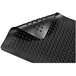 Genuine Joe Flex Step Anti-Fatigue Mat, 2' x 3', Black - Image 2