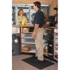 Genuine Joe Flex Step Anti-Fatigue Mat, 2' x 3', Black - Image 5
