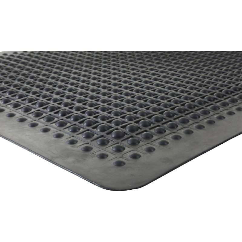 Genuine Joe Flex Step Anti-Fatigue Mat, 2' x 3', Black - Image 6