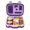 Bentgo Kids Prints 5-Compartment Lunch Box, 2"H x 6-1/2"W x 8-1/2"D, Unicorn - Image 3