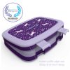 Bentgo Kids Prints 5-Compartment Lunch Box, 2"H x 6-1/2"W x 8-1/2"D, Unicorn - Image 5