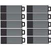 Centon DataStick Pro USB 2.0 Flash Drives, 4GB, Pro Gray, Pack Of 25 Flash Drives, S1-U2P1-4G25PK