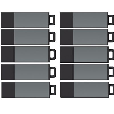Centon DataStick Pro USB 2.0 Flash Drives, 4GB, Pro Gray, Pack Of 25 Flash Drives, S1-U2P1-4G25PK