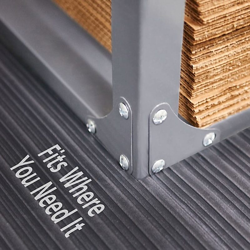 Genuine Joe Air Step Anti-Fatigue Mat, 3' x 5', Black - Image 9