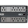 Tripp Lite 450VA 255W UPS Desktop Battery Back Up Compact 120V 8 Outlets - UPS - 6 A - AC 120 V - 255 Watt - 450 VA - 1-phase - output connectors: 8