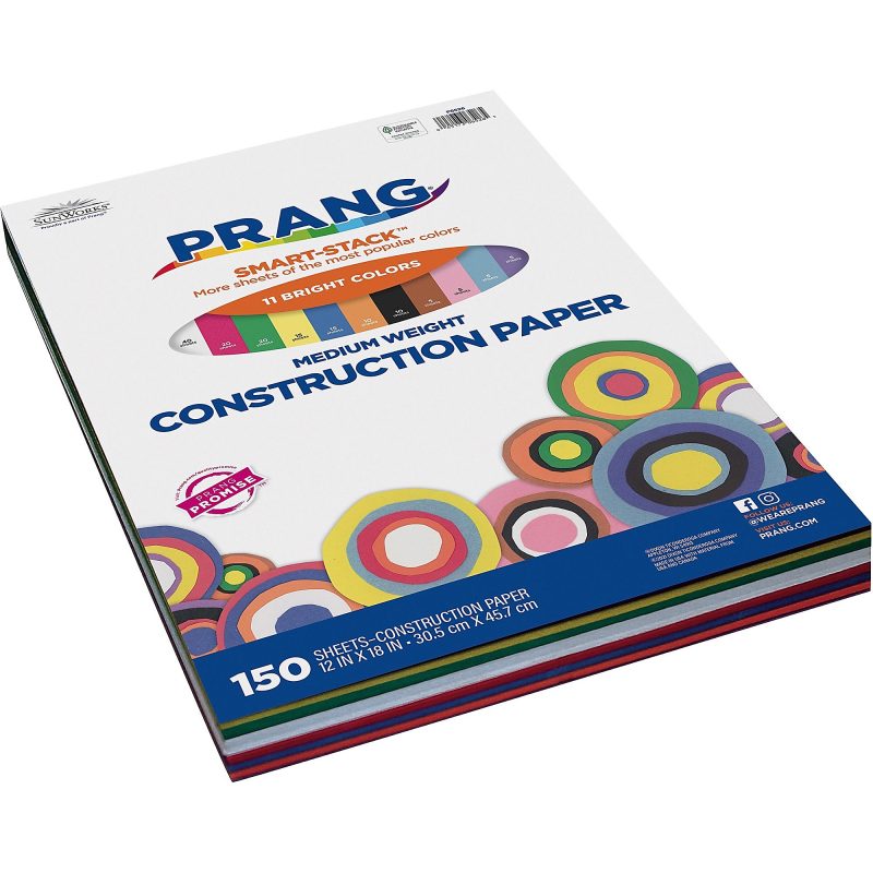 Prang® Smart-Stack™ Heavyweight Construction Paper, 12" x 18", Assorted, Pack Of 150 - Image 4