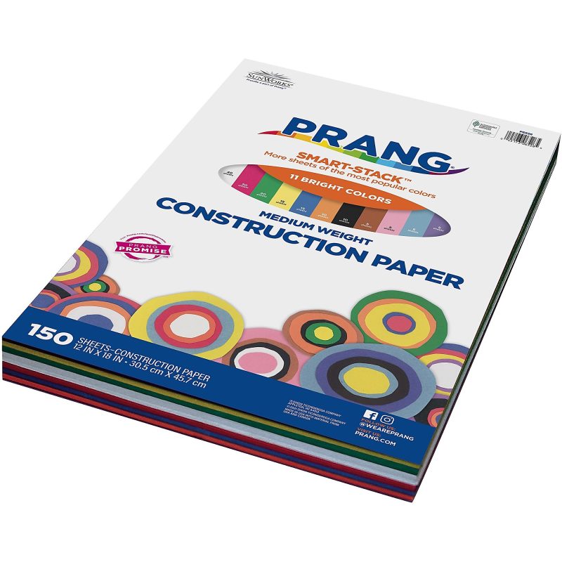 Prang® Smart-Stack™ Heavyweight Construction Paper, 12" x 18", Assorted, Pack Of 150 - Image 5