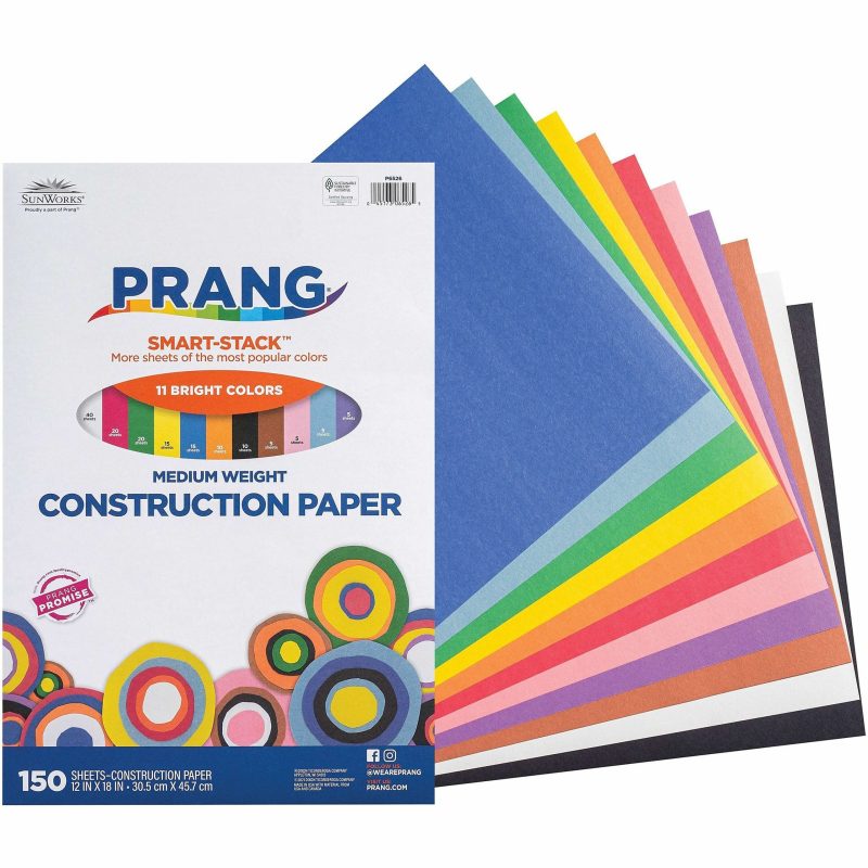 Prang® Smart-Stack™ Heavyweight Construction Paper, 12" x 18", Assorted, Pack Of 150 - Image 6