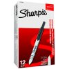 Sharpie® Retractable Permanent Markers, Ultra-Fine Point, Black, Pack Of 12 - Image 5