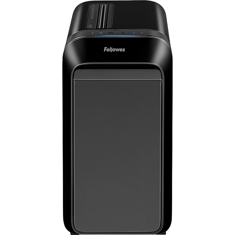Fellowes® Powershred® LX190 100% Jam Proof 20-Sheet Cross-Cut Paper Shredder, Black - Image 3
